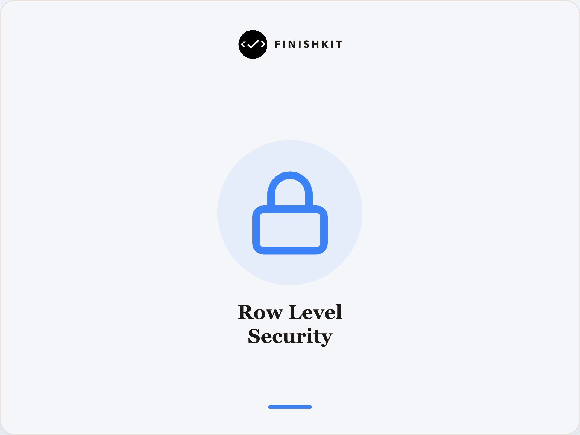 Database security shield representing Supabase Row Level Security policies